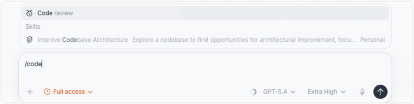 Codex Local Code Review