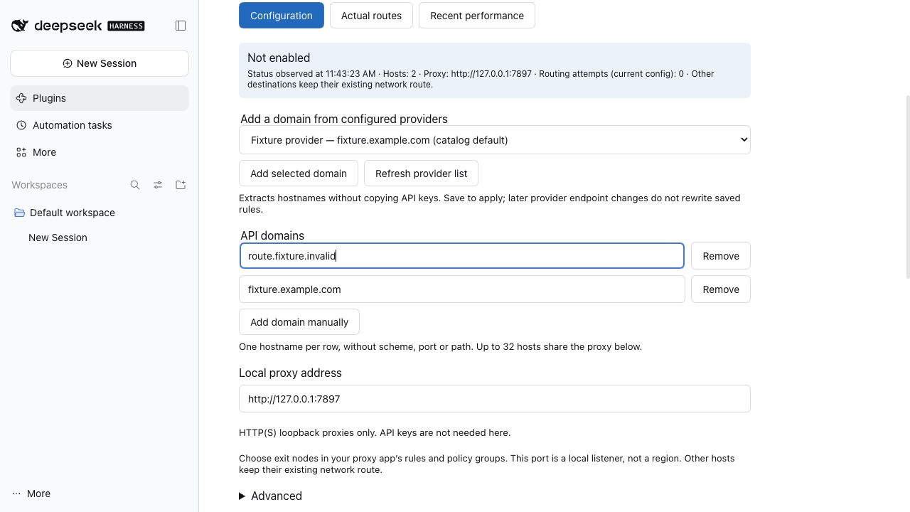 Plugin Configuration
