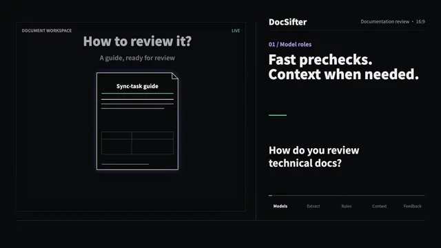 DocSifter: A Lightweight, Local-First AI Reviewer for Technical Docs